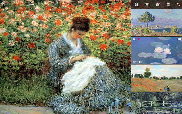 Claude Monet HD Wallpapers New Tab