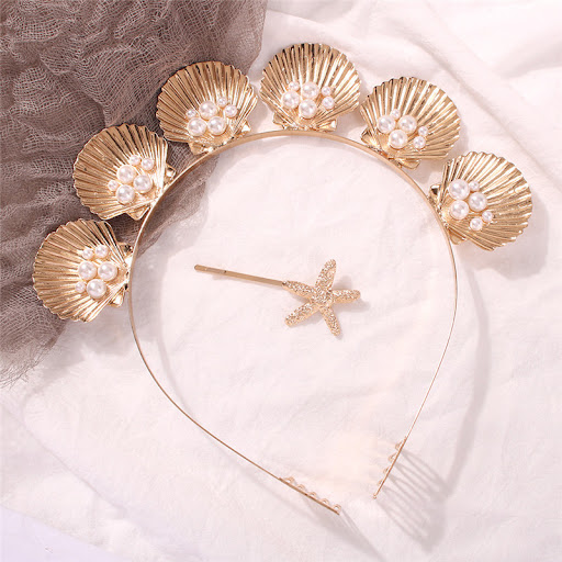 Title 1, Creative Seaside Holiday Style Hairpin Hair Acc...