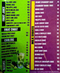 The Juice Cafe menu 3