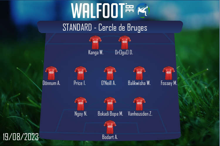 Composition Standard | Standard - Cercle de Bruges (19/08/2023)