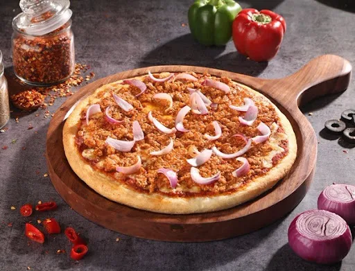 Chicken Keema Pizza