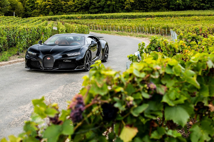 In 2019 a champagne was created to celebrate the first anniversary of the Chiron Super Sport 300+1 becoming the first production car to break the 482.8km/h barrier.