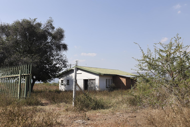 The house where Raymond Papapavlou was killed on a farm near Groblersdal, Limpopo. It is alleged that Papapavlou’s wife orchestrated the attack with her girlfriend.