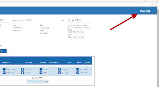 Beltone Purchase Order Extension