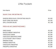 Little Pockets menu 3