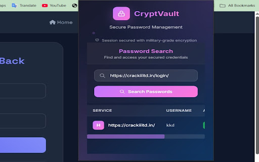 CryptVault Password Manager