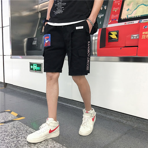 Title 2, Men Hip Hop Casual Shorts
