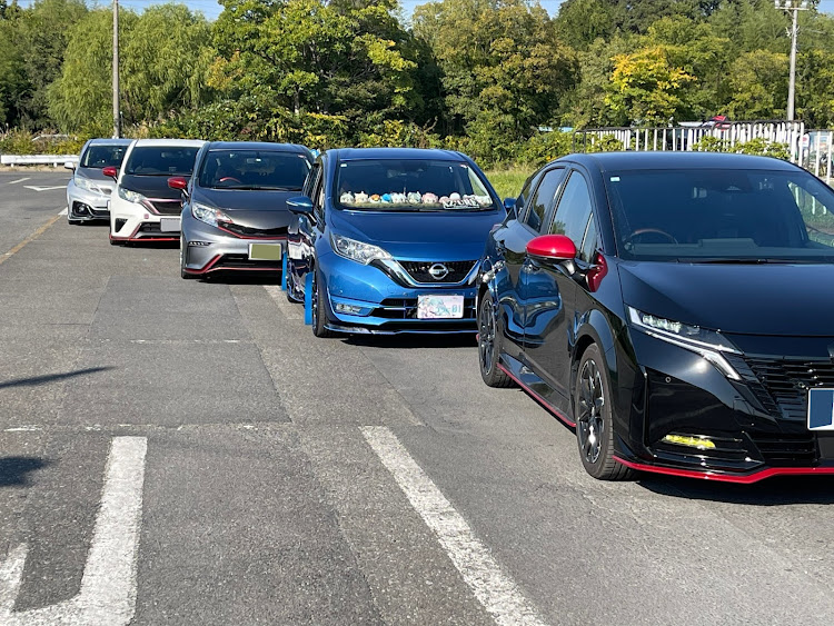 ノートの教習所コース内撮影会・11月もよろしくお願いします・連休も仕事୧(๑'ᴗ'๑)୨・花火大会満喫中・ノートコラボっ🎶に関するカスタム事例の投稿画像10枚目
