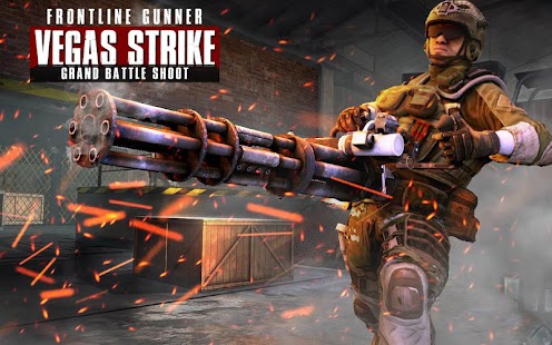 Frontline Gunner Vegas Strike: Великая битва 1.0.2 APK + Мод (Бесконечные деньги) за Android