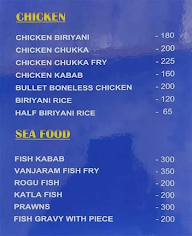 Mangala Vilas Hotel menu 1