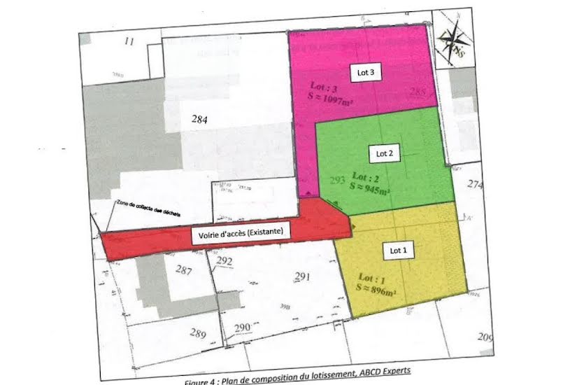  Vente Terrain à bâtir - 1 097m² à Parcey (39100) 