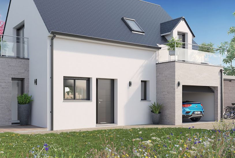  Vente Terrain + Maison - Terrain : 659m² - Maison : 95m² à Tauxigny (37310) 