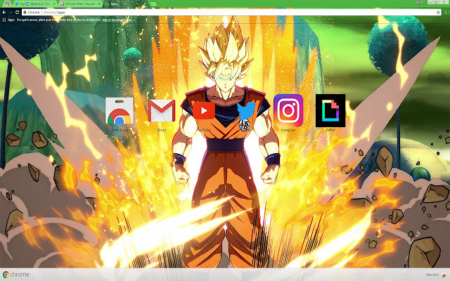 Goku Dragon Ball Super Saiyan Wallpaper For Chromebook