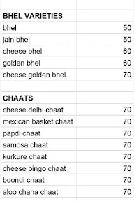 Chandubhai Bhelwala menu 1