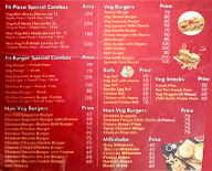 Fit Pizza menu 3