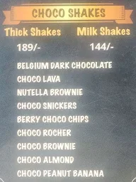 King Of Thickshakes menu 2