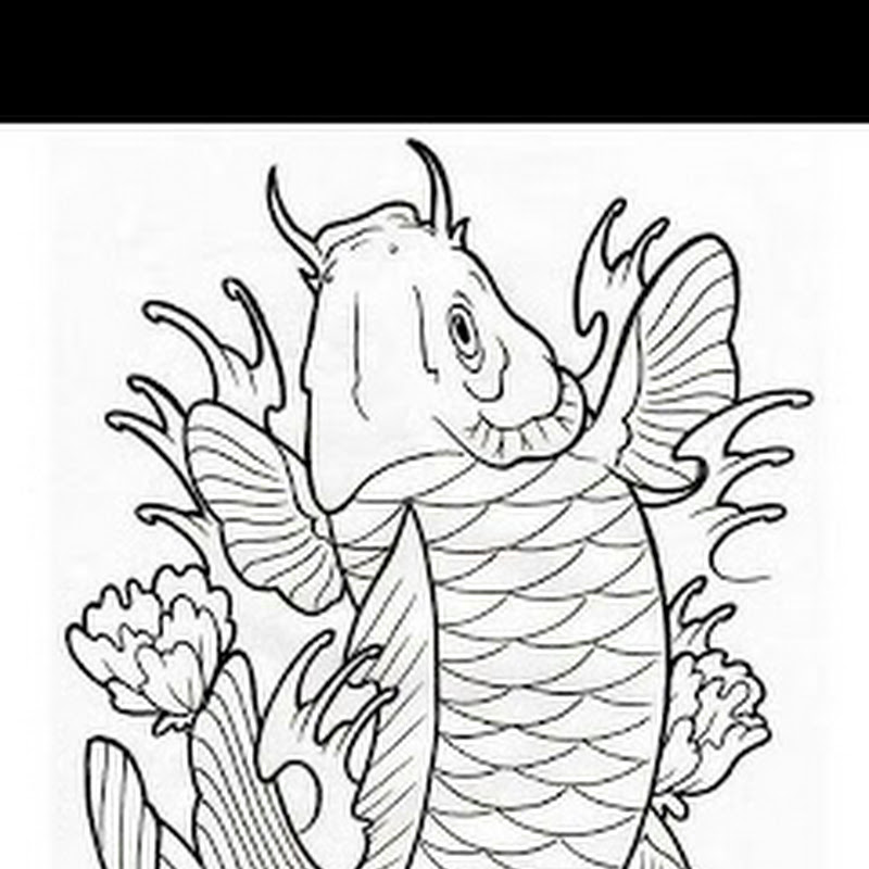 Gambar Tato Ikan Koi Di Punggung