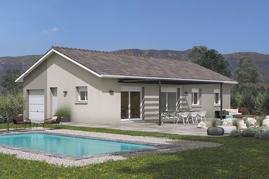 Vente maison neuve 4 pièces 90 m² à Saint-Martin-de-la-Cluze (38650), 323 200 €