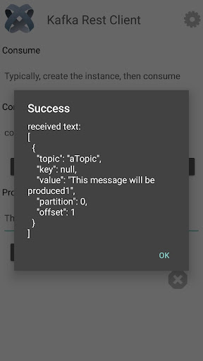 Kafka Rest Client