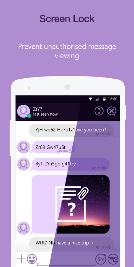    StealthChat: Private Messaging- screenshot  