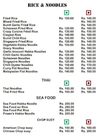 Nv Crazy Cuisine menu 5