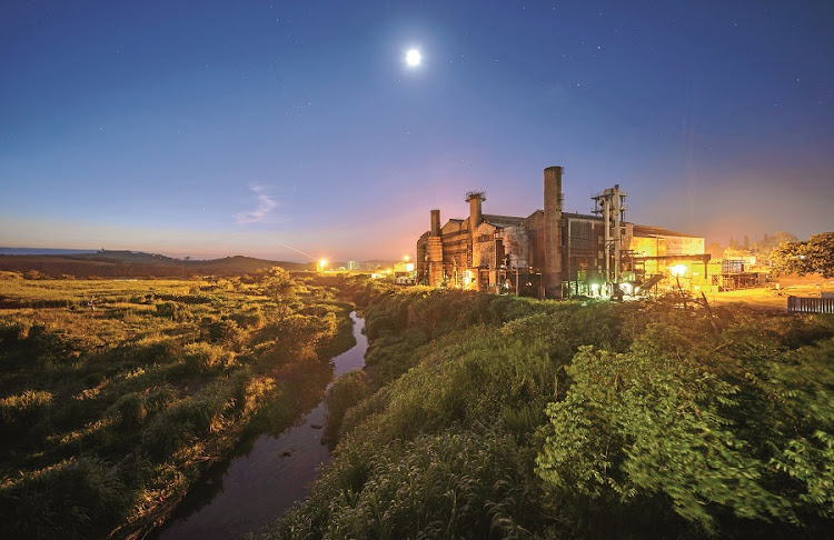 Darnall mill, one of Tongaat Hulett’s four mills in KwaZulu-Natal.