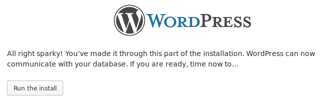 Configurando o WordPress