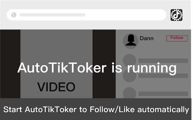 AutoTikTokBot - TikTok bot get Follower&Like