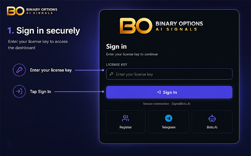 Binary Options AI Signals screenshot 1