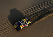 Multiple world rally champion Sebastian Loeb won yesterday's Dakar stage 2 in a privately-entered Peugeot, and moved up to 5th overall.
Picture: REUTERS