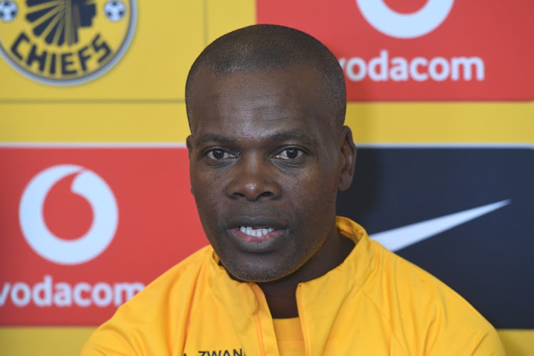 Kaizer Chiefs coach Arthur Zwane during their media day at the Kaizer Chiefs Village in Naturena, Johannesburg on January 5 2023.