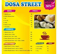 Dosa street menu 1