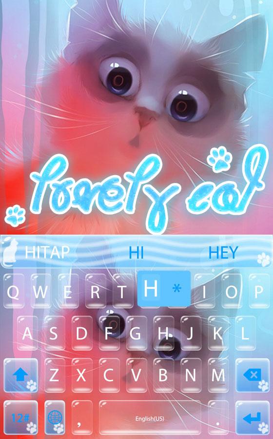 Lovely cat for Hitap Keyboard Screen 2