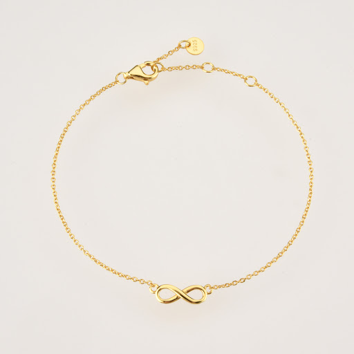 Title 5, Silver 8-shaped Thin Chain Multi-row Adjustable...