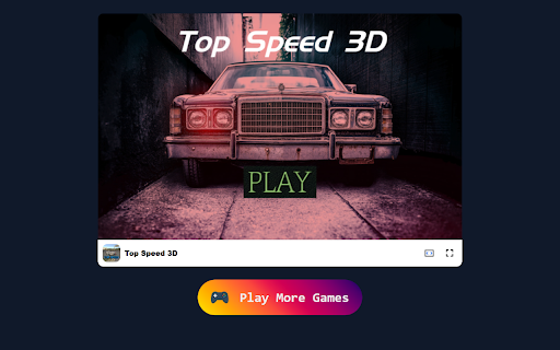 Top Speed 3D Game - Customize your dream car with endless options!