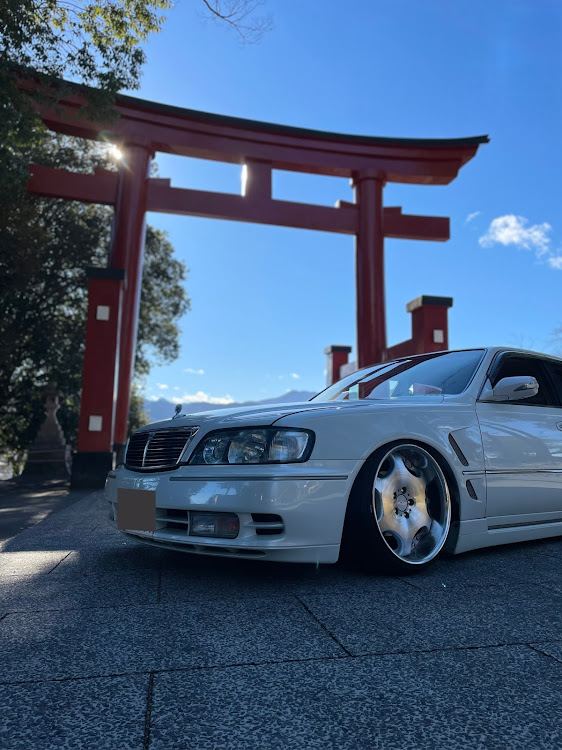 シーマのベストバイ2021・Y33シーマ・神社と愛車・AME shallenに関するカスタム事例の投稿画像2枚目