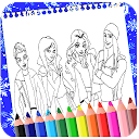 Herunterladen Coloring Book The Descendants 2 Installieren Sie Neueste APK Downloader