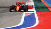 Charles Leclerc of Monaco driving the (16) Scuderia Ferrari SF90 on track during practice for the F1 Grand Prix of Russia at Sochi Autodrom on September 27, 2019 in Sochi, Russia.