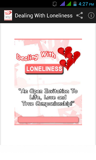 Dealing with Loneliness.