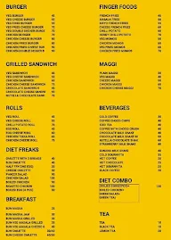 Tt Mm Cafe menu 1