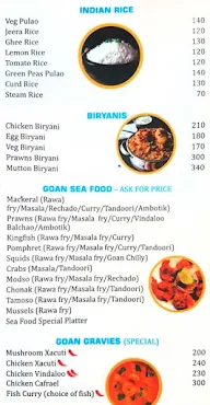 Sai Soul Curry menu 5