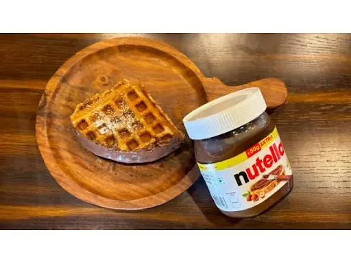 Nuked Nutella Waffle