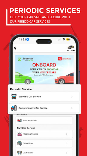 Screenshot VehicleCare