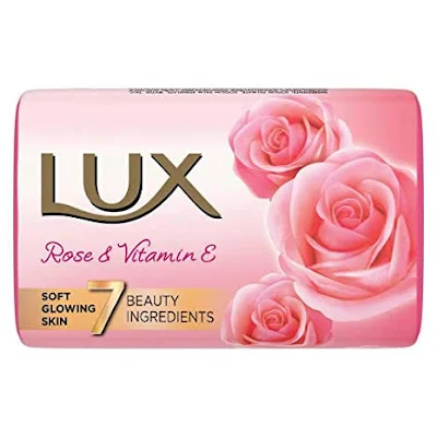 Lux Soft Glow Rose & Vitamin E For Glowing Skin Beauty Soap - 48 gm