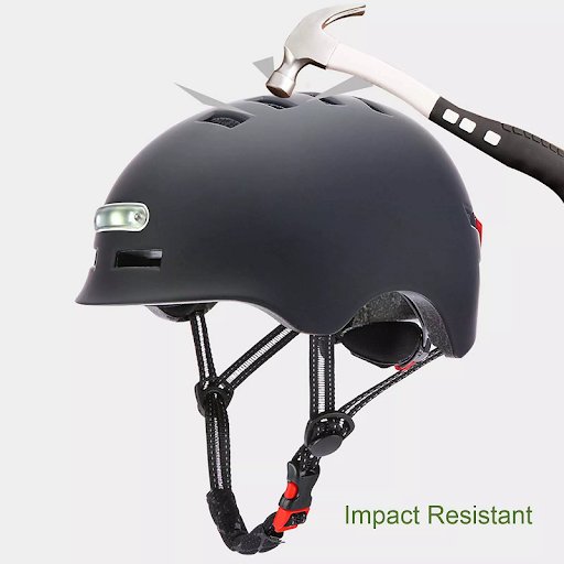 Title 7, Smart Light Safety Sports Helmet for Skateboard...