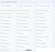 Ambika Dairy Products menu 3