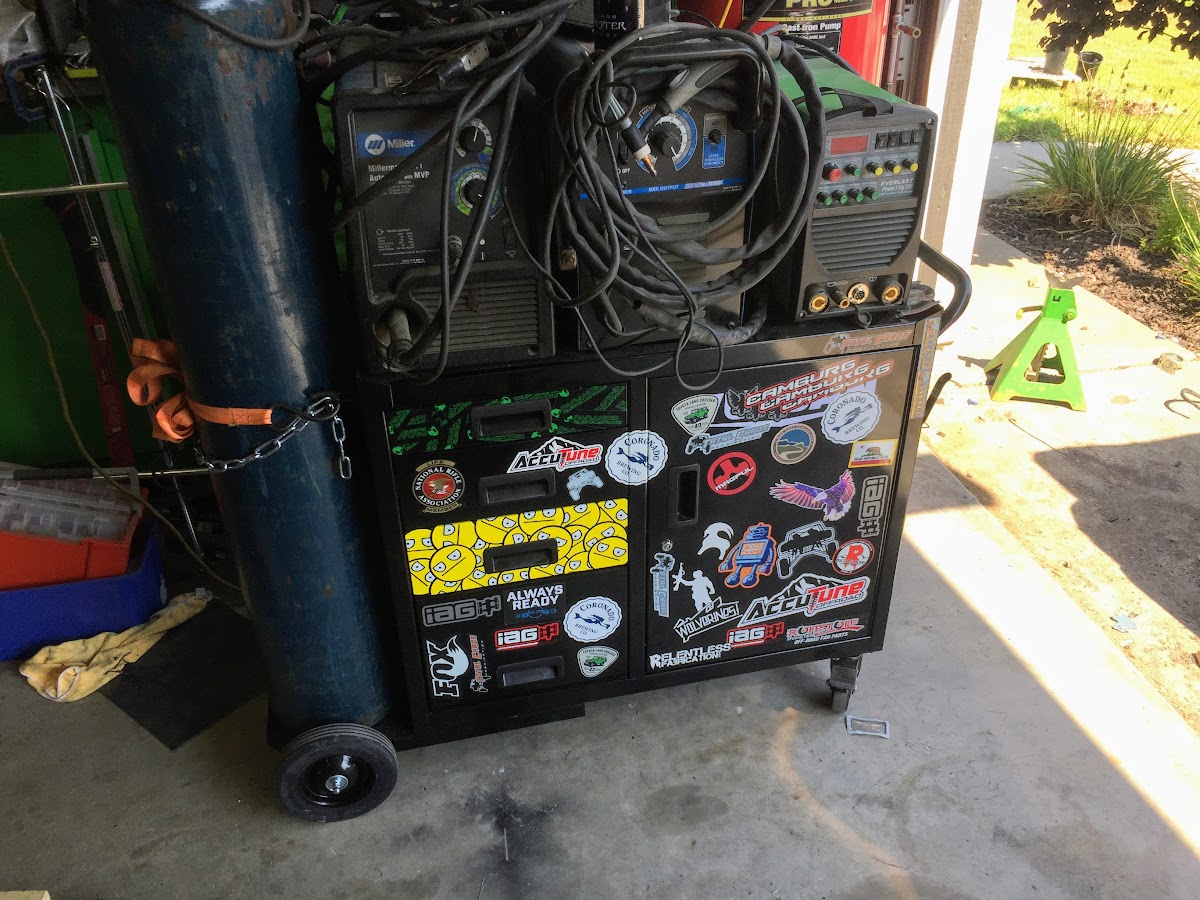 Input On Large Harbor Freight Welding Cart The Garage Journal