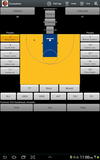 Basketball Scorebook apk