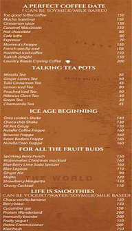 Country Roads Restaurant And Cafe menu 1