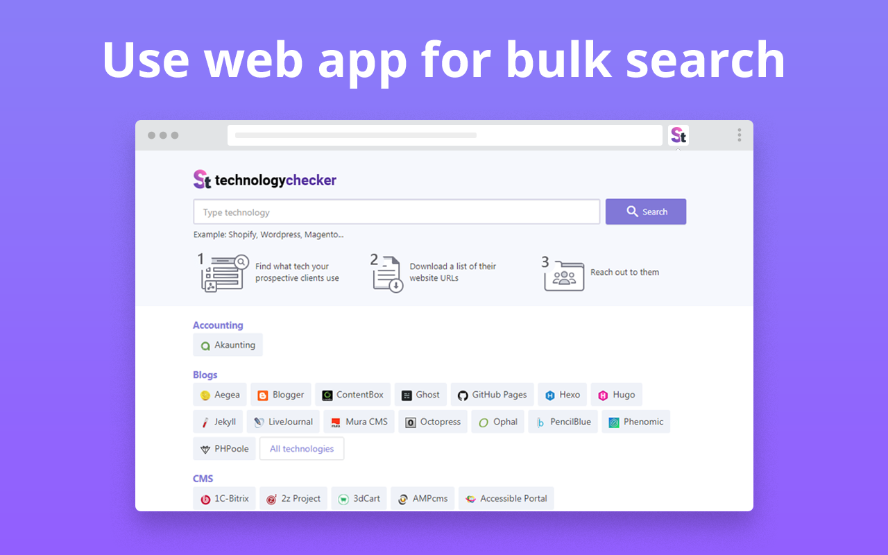 Website Technology Checker by Snov.io Preview image 2